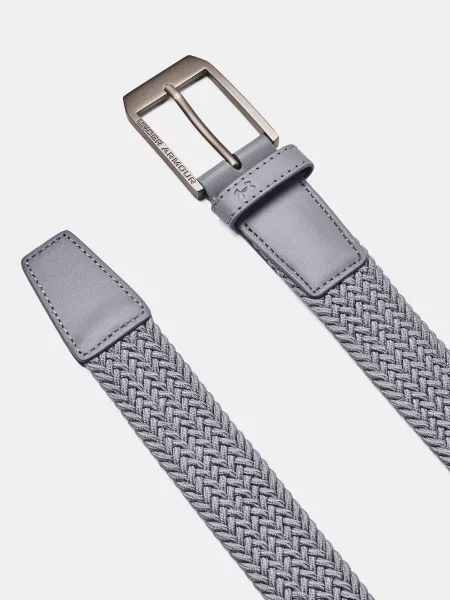 Golf cu centură curea Under Armour țesută gri