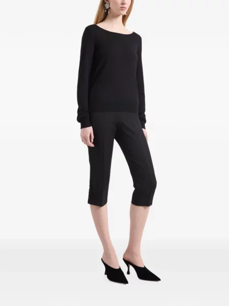 Pulover Nina Ricci cu funde negru