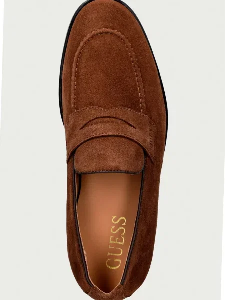 Замшевые мокасины Guess