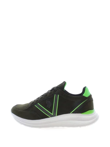 Sneakerși U.s. Polo Assn. cu autograf verde