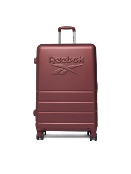 Большой чемодан Reebok красный