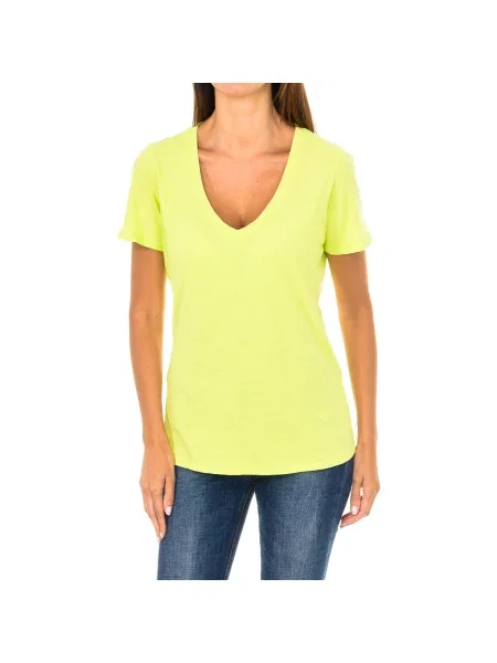 Tricou Armani Jeans galben