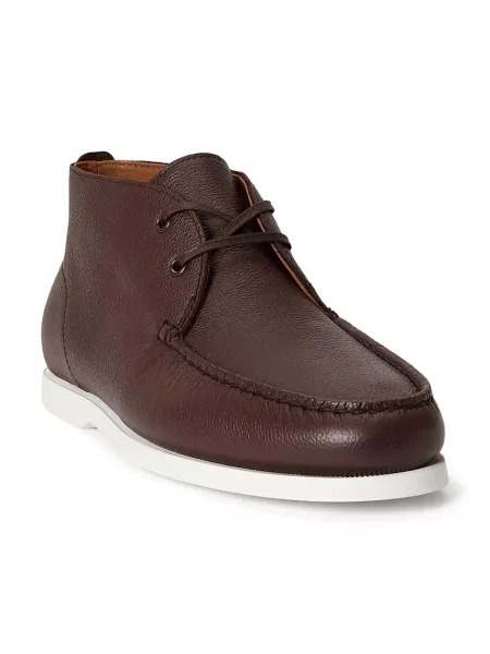 Polo Ralph Lauren mokasini usnjeni Merton Chuka rjava