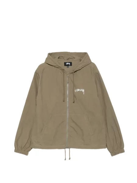 Geacă Stüssy cu imagine verde