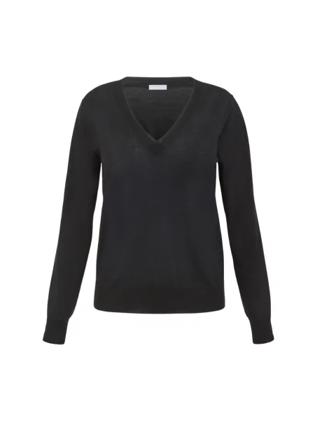 Sweter wełniany Parosh wełniany czarny