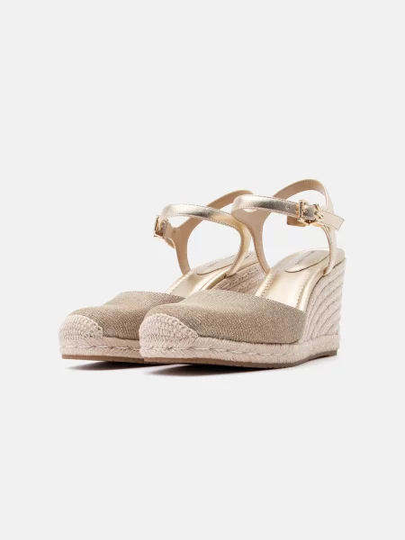 MICHAEL Michael Kors Espadrile Kenzie Wedge bež