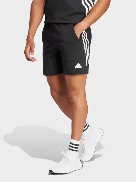 Adidas Шорти спортивні Бавовна/поліестер чорний