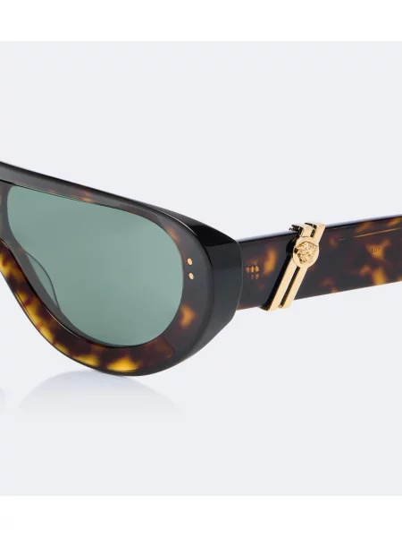 Top Versace fără toc maro