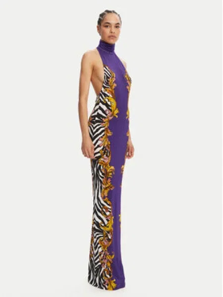 Versace Jeans Couture Večerní šaty fialová