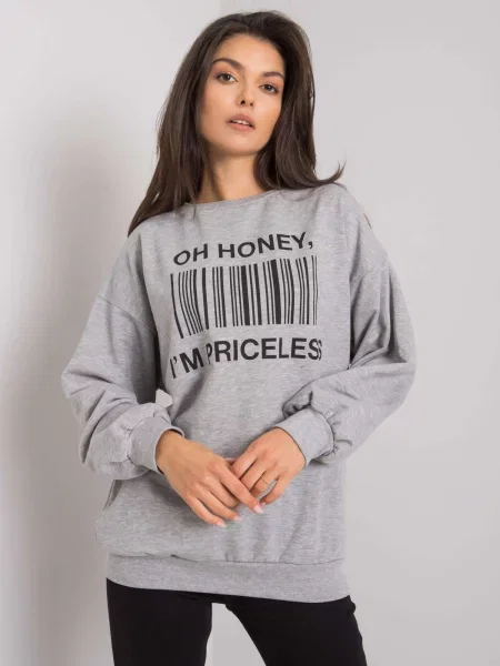 Hanorac Fashionhunters gri