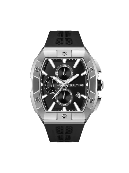 CERRUTI Analogové hodinky Chronograph Macerata' černá