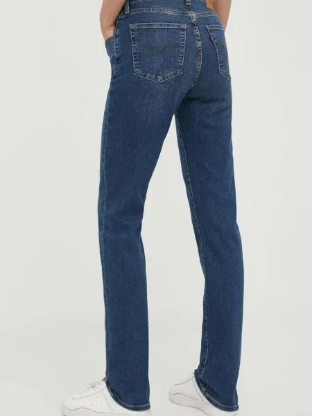 Blugi drepți Levi's® cu talie înaltă