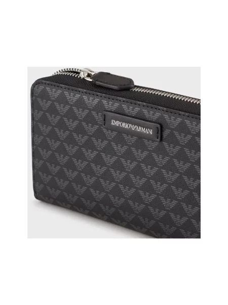 Portfel Emporio Armani czarny