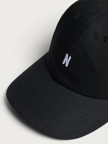 Czapka z daszkiem Norse Projects czarna
