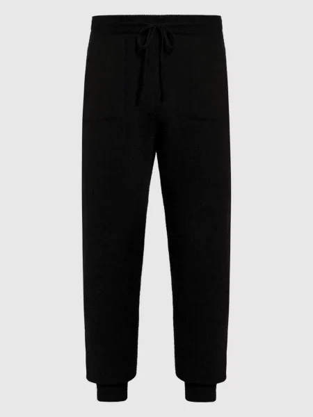 Спортивні штани з кашеміра Cashemere&whisky чорні