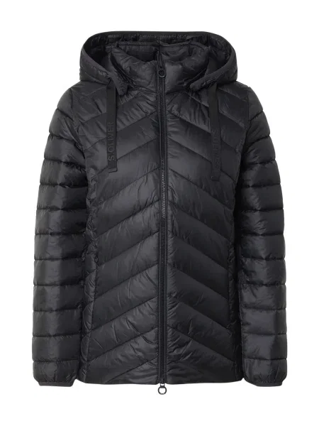 S.Oliver Geacă de primăvară-toamnă negru