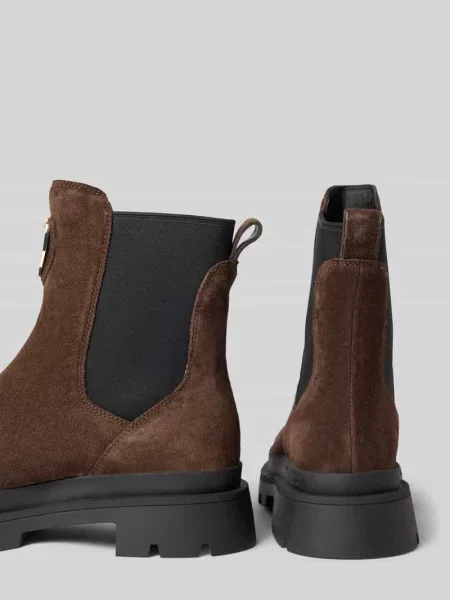 Botki z aplikacją z logo Model KIMMEL' Blauer