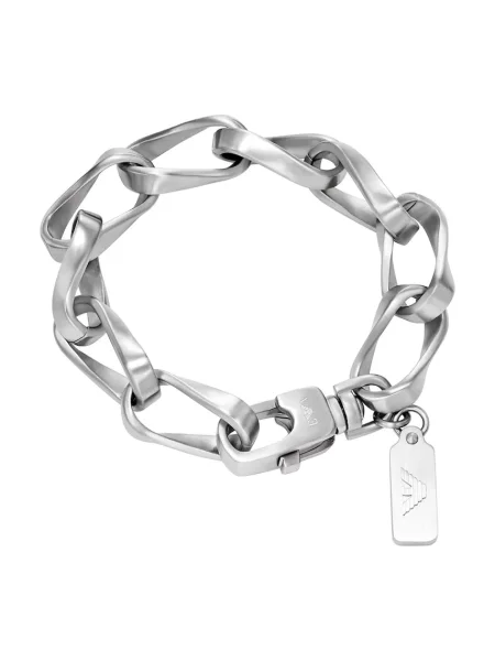 Emporio Armani férfi rozsdamentes acél karkötő Eagle Logo