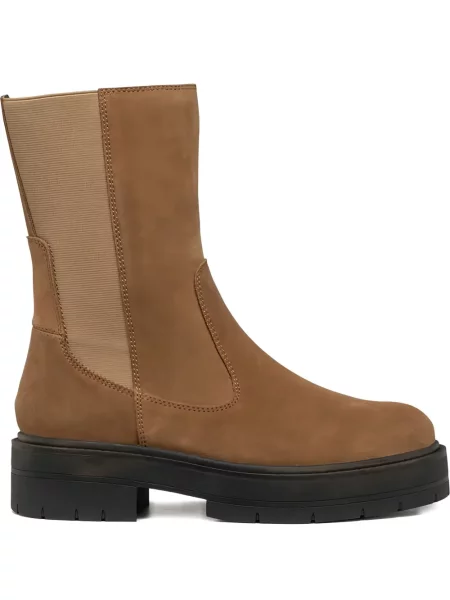 Botine chelsea Geox maro