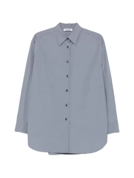 Lung cămașă Jil Sander albastru