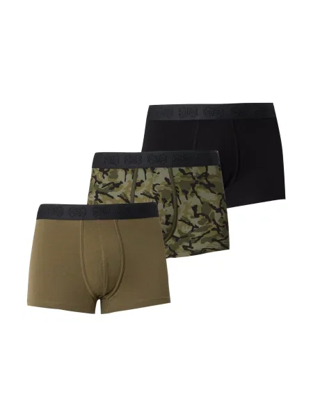 GUESS Boxeri JOE verde / oliv / verde închis negru