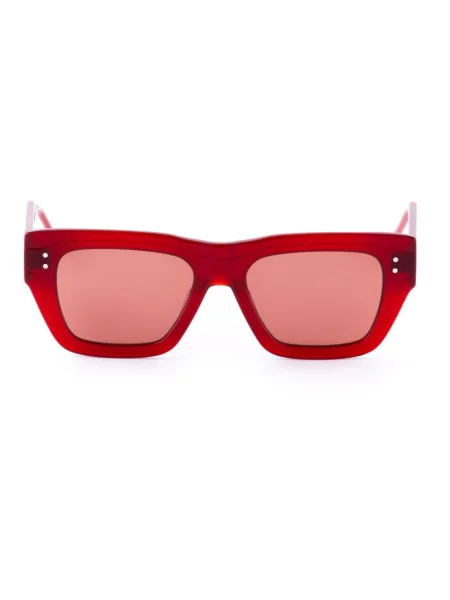 Okulary przeciwsłoneczne Thom Browne czerwone