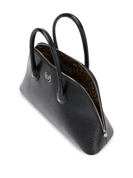 Geantă Philipp Plein cu imagine negru