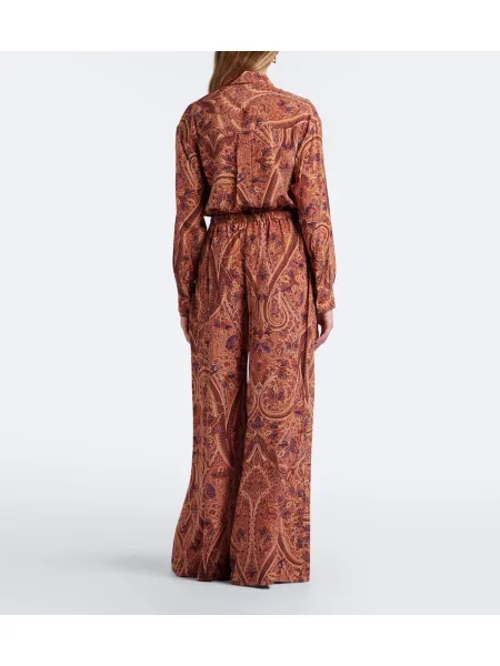 Pantaloni Ulla Johnson de mătase