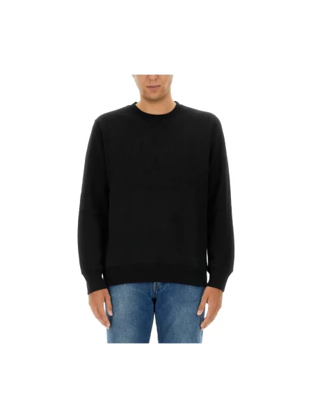 Bluza Ps By Paul Smith z nadrukiem w zebrę czarna