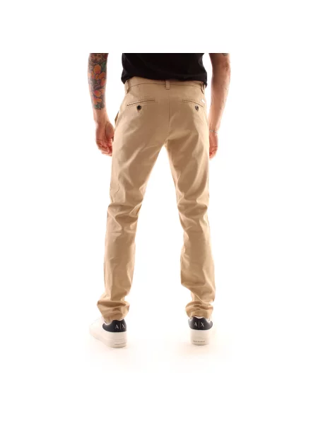 Pantaloni Eax alb