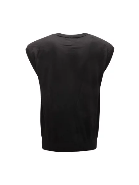 Sweter Moschino wełniany czarny