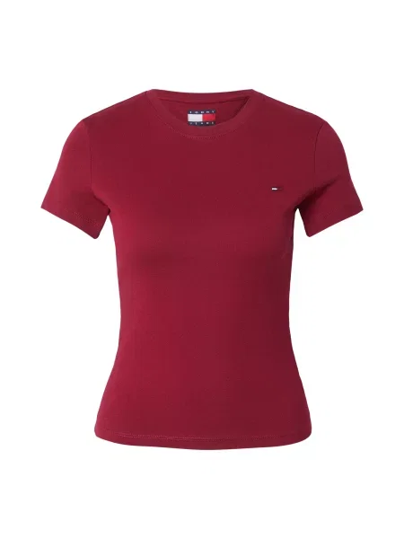 Tommy Jeans Tricou mov zmeură