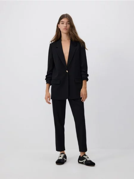 Reserved Spodnie jogger czarny