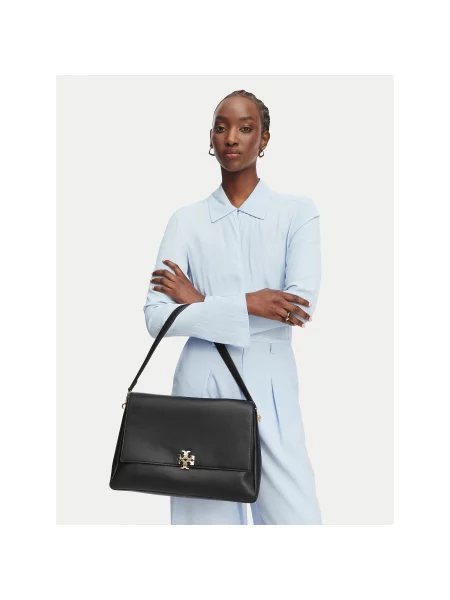 Tory Burch Дамска чанта Charlie черен