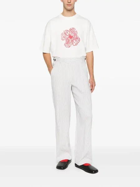 Tricou Drole De Monsieur alb