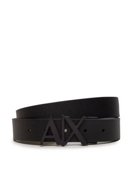 Pásek Armani Exchange černý