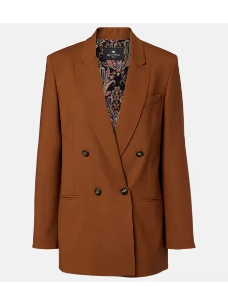 Sacou Etro de lână maro