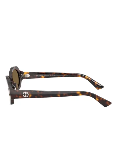Ochelari de soare ovali Giorgio Armani verde