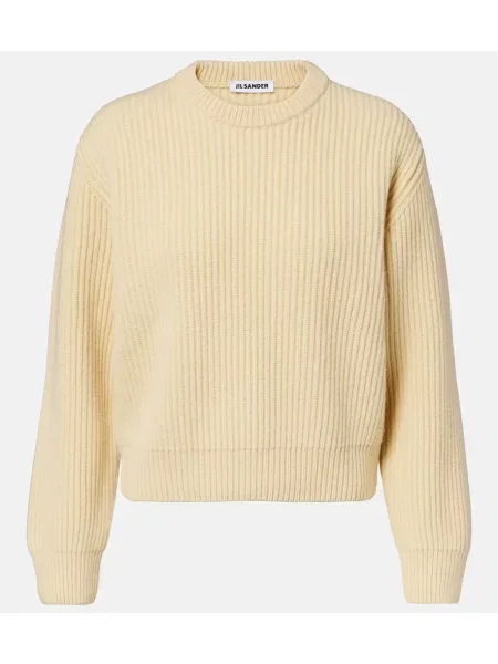 Pulover Jil Sander de lână galben