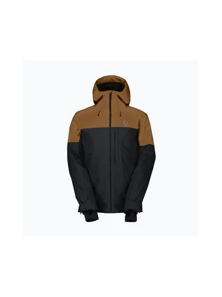 Лижна куртка SCOTT Ultimate Dryo 10 хлібно-коричнева/чорна чорна