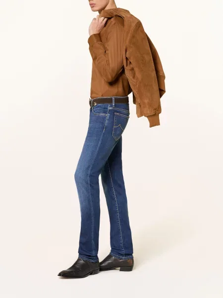 Jacob Cohen Džíny Bard Slim Fit medium blue modré