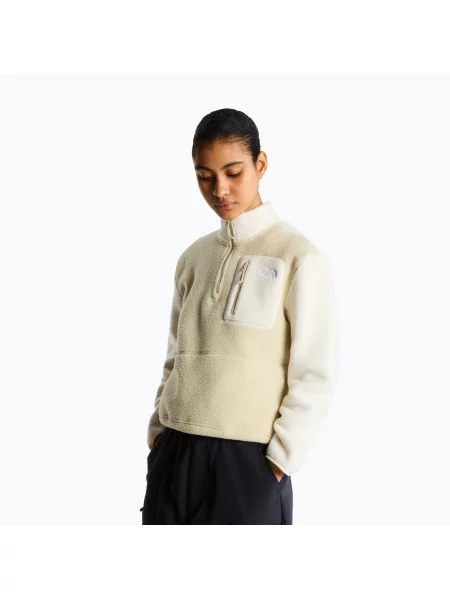 Bluză fleece pentru femei The North Face Yumiori Zip desert stone/wh