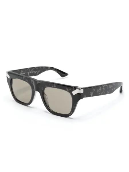 Saulės akiniai Alexander Mcqueen Eyewear ruda