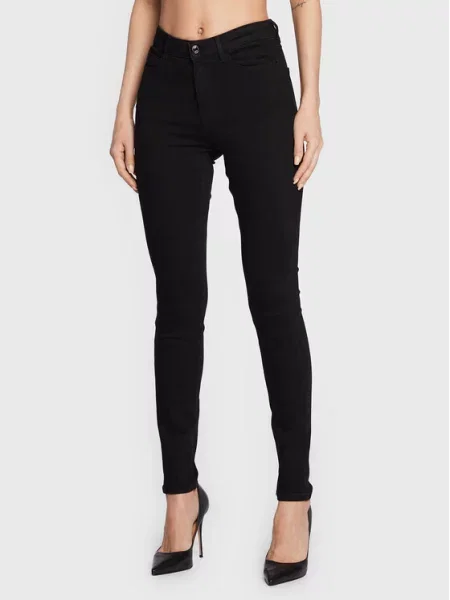 Guess Blugi Skinny Fit negru