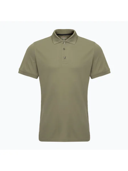 Férfi póló CMP Polo sage Polo zöld