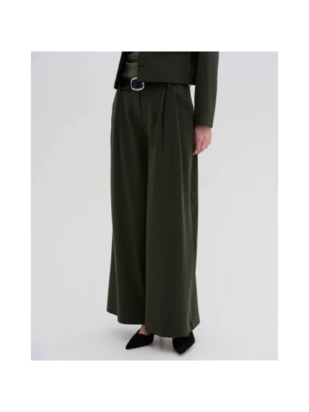 Spodnie My Essential Wardrobe zielone