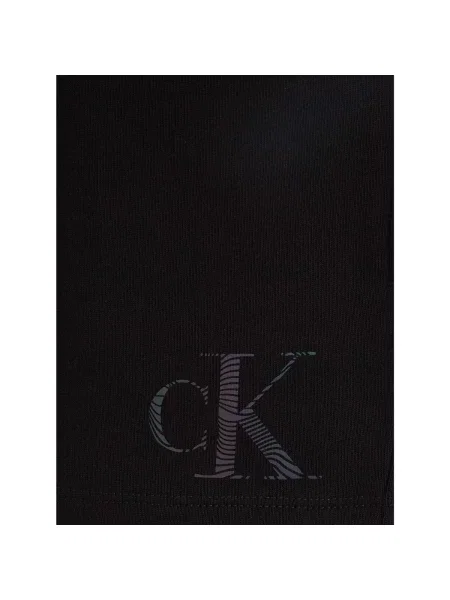 Džínsové šortky Calvin Klein Jeans čierna