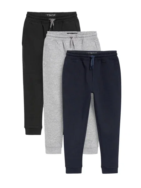 Next Pantaloni bleumarin / gri deschis negru