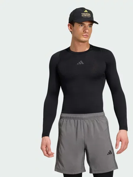 Лонгслів adidas Clima комбінований верх чорний
