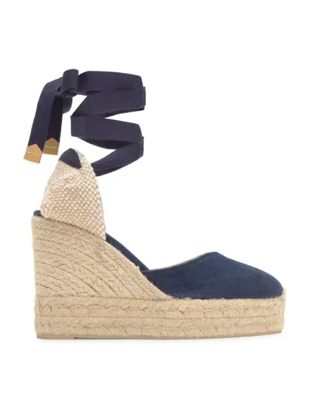 Espadryle Castaner niebieskie